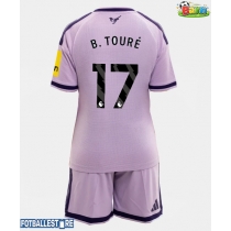Newcastle United Bazoumana Toure #17 Tredjedraktsett Barn 2026-27 Kortermet (+ Korte bukser)